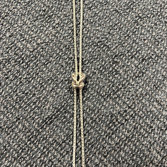 Kendra Scott Silver Lariat Choker Adjustable Necklace - Picture 6 of 15